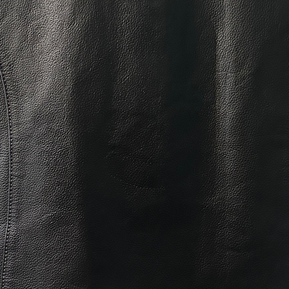 Leather vest with purple paisley liner - Picture 9 of 9